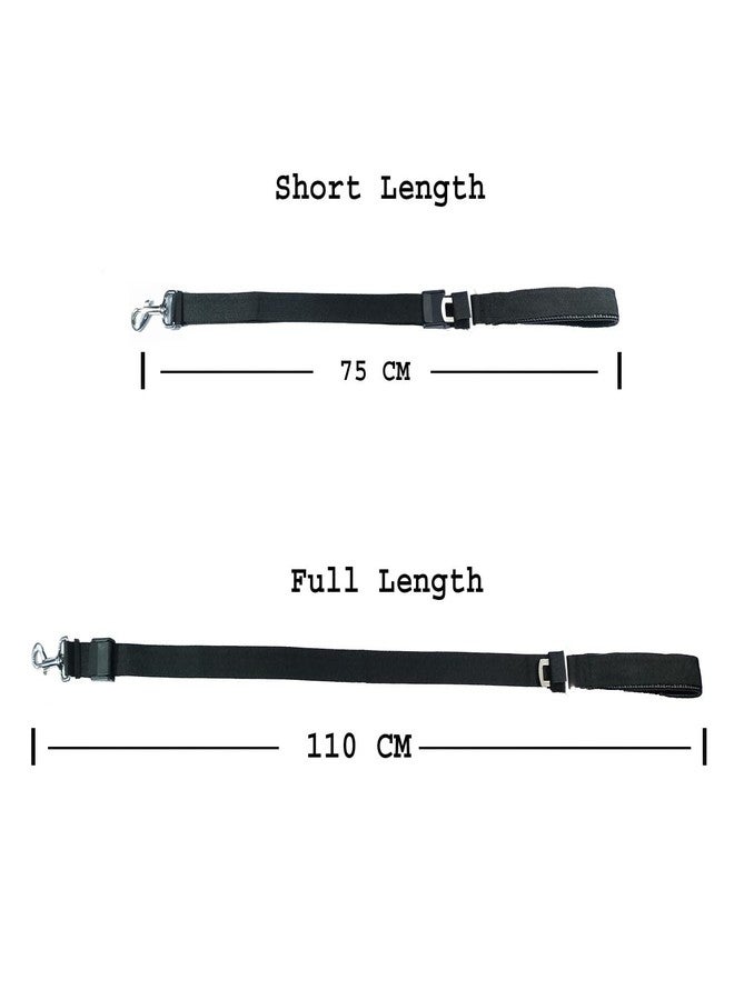 Pups&Pets Pets Adjustable Length Nylon Leash | Universal Durable Padded Handle Leash | Car seat Belt for All Breed Cats and Dog (Color May Vary) - Image 4